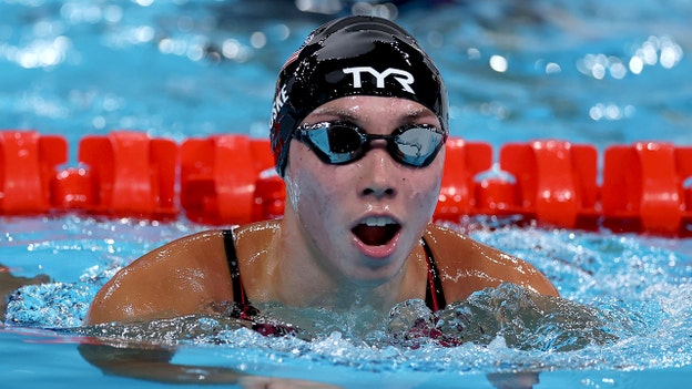 Team USA’s Torri Huske picks up third medal of Paris Olympics in women’s 100m freestyle