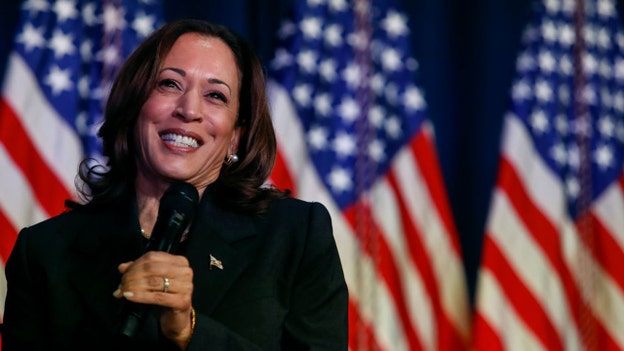 Harris thanks 'selfless' Biden, declares intent to 'earn and win' Dem nomination