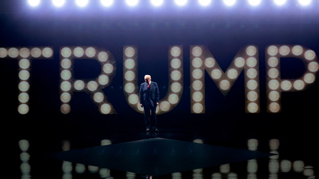 Trump takes stage at RNC