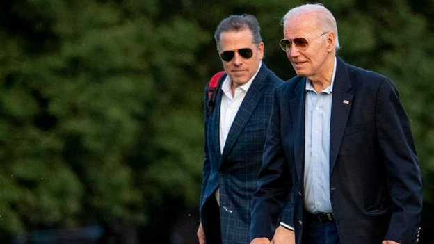 Hunter Biden joins his father for Fourth of July celebration at White House