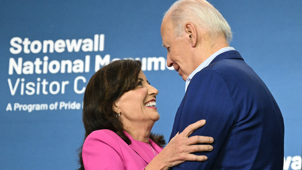 New York Gov. Kathy Hochul doubles down on support for Biden