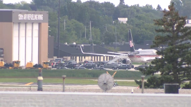 Trump arrives in Milwaukee day after surviving assassination attempt