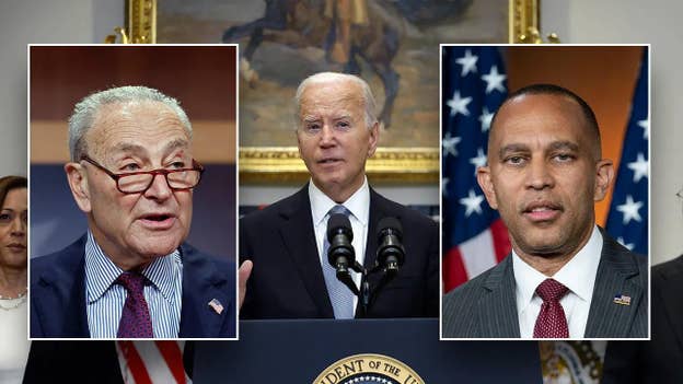 Schumer dijo "enérgicamente" a Biden que debía abandonar su candidatura a la reelección: Informe