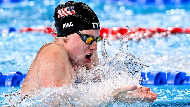 La estadounidense Lilly King, plusmarquista mundial de 100 metros espalda, no sube al podio en la final femenina