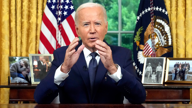 President Biden addresses nation after Trump survives assassination attempt