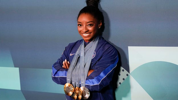 Simone Biles solidifies spot on top of American Olympic gymnastics