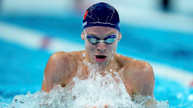 French swimmer Léon Marchand reveals plans after successful Olympics