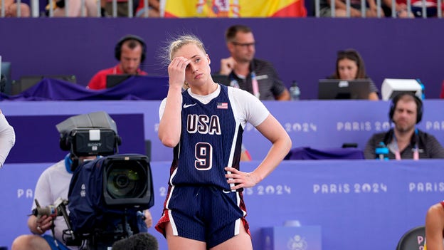 US women's 3x3 basketball team loses out on gold medal game