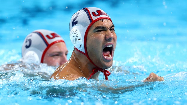 Team USA men's water polo captures bronze medal