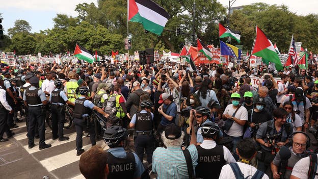 El Gremio Nacional de Abogados condena a la policía de Chicago por su "violenta" respuesta a los manifestantes del DNC