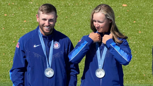 Team USA picks up silver in skeet shooting mixed team finals