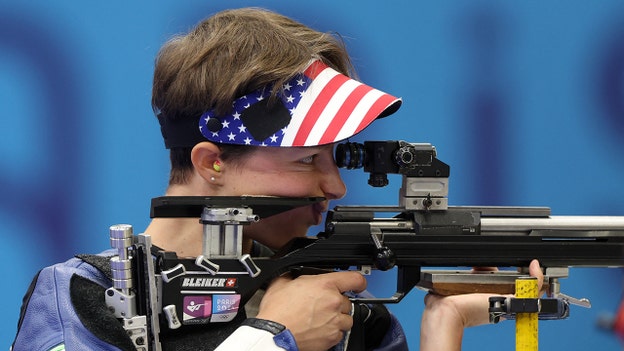 Sagen Maddalena earns Team USA's first shooting medal in Paris