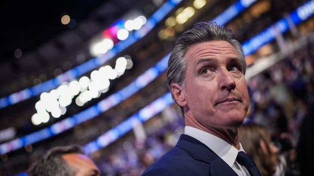 Newsom on Harris doing more interviews: 'That's up to her'