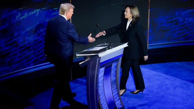 Trump, Harris spar in Old City, Philadelphia as Republican nominee battles ABC moderators