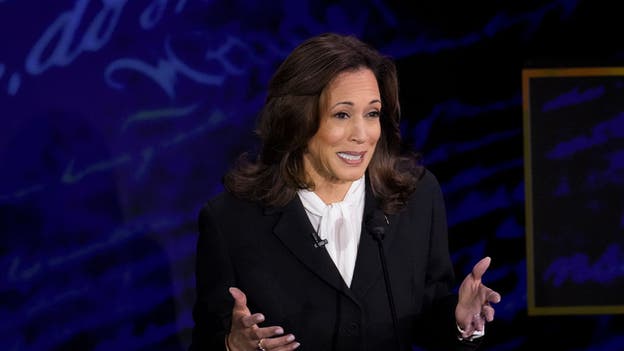 Trump accuses Harris of 'going to my philosophy now' because she 'has no policy'