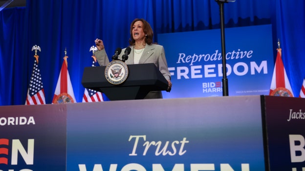 Harris says she will 'proudly' sign federal abortion protections into law if elected president