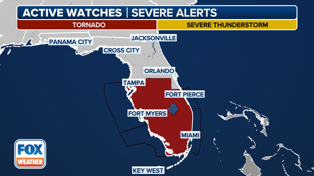 Tornado warnings in effect in Florida as Hurricane Milton approaches