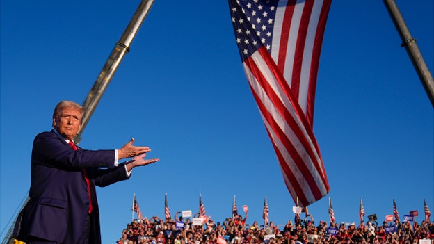 Audience roars when Trump begins rally speech: 'As I was saying...'