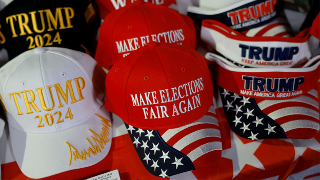 Texas man charged for punching election worker who asked him to remove Trump cap