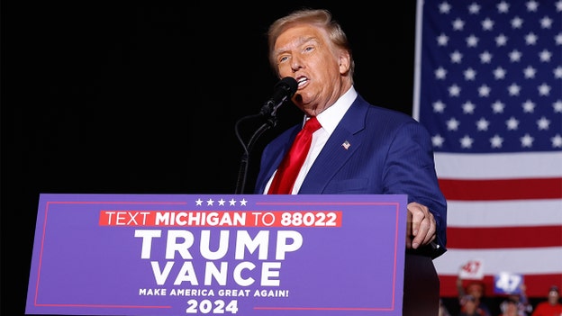 Trump says Detroit looks like 'developing nation' at rally in Novi, Michigan