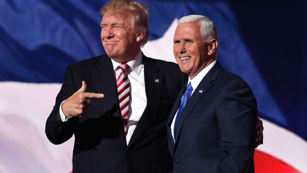 Pence congratulates Trump, Vance on election win