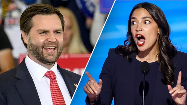 AOC chimes in after JD Vance refers to Kamala Harris as 'trash'