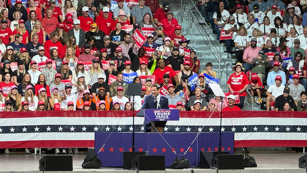 No bulletproof glass seen at Georgia Trump rally despite being outdoors