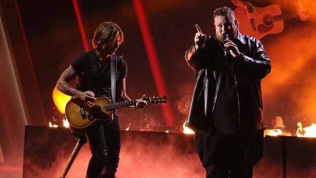 Jelly Roll, Keith Urban perform fiery duet at 2024 CMAs