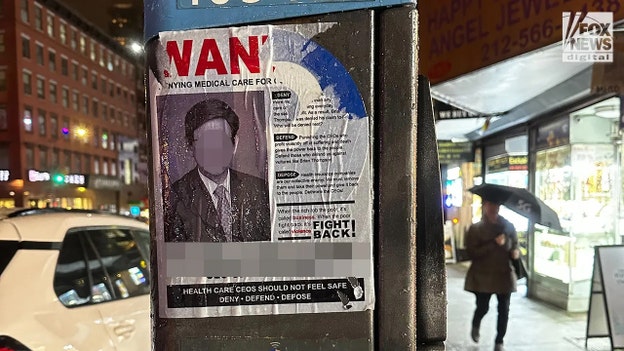 'Wanted' posters for health care executives surface in New York City