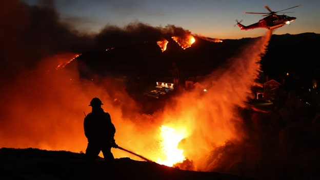 Retired Coast Guard helicopter commander details risks to air crews fighting LA fires