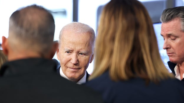 Biden cancels trip to Italy to focus on Los Angeles wildfires