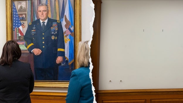 Gen. Milley's portrait removed from Pentagon wall