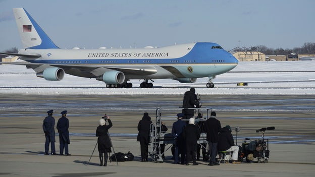 US Air Force Band to play 'Abide with Me' as Carter arrives in DC