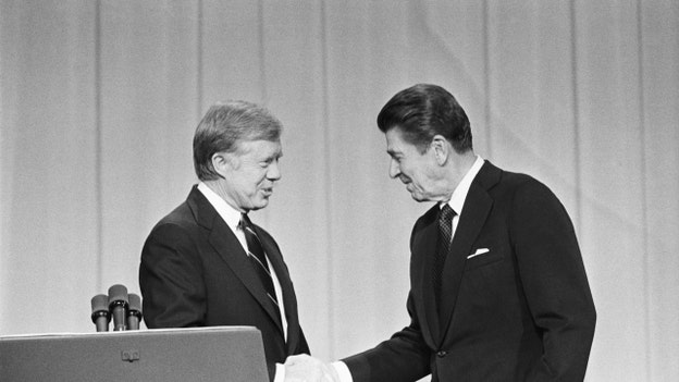 What was Jimmy Carter's working relationship with Ronald Reagan?