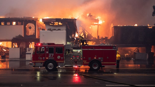 Evacuation protocol amid a wildfire