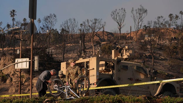 Newsom deploys additional 1,000 National Guard troops to Los Angeles County wildfires