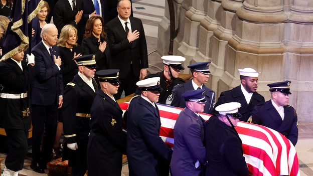 Carter's grandson honors his life during funeral service