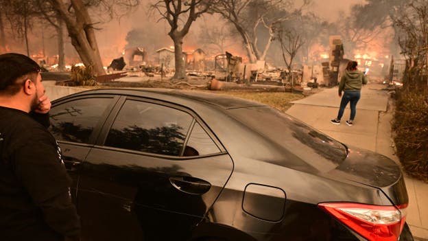 OPINION: I told my kids, 'don't look back.' What it was like to flee from fires in LA