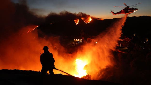 Photos: Striking images show devastation caused by Los Angeles-area wildfires