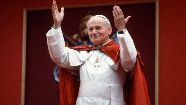 Pope John Paul II was elected pope in 1978 and served until his death in 2005