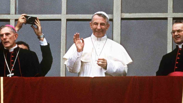 Pope John Paul I was elected pope in 1978 and reigned for 33 days before his death