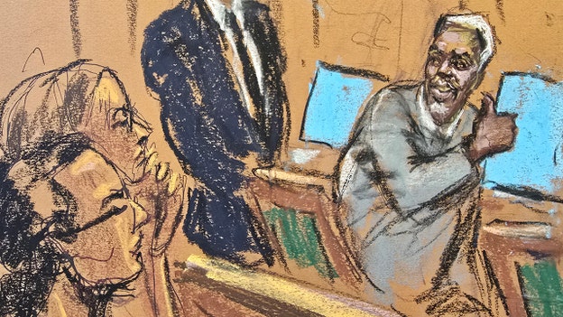 Sean 'Diddy' Combs arrives at court for day two of sex-trafficking trial