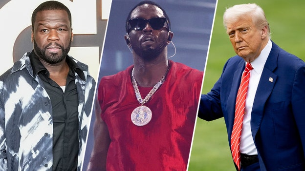 50 Cent warns Trump about Diddy after president is asked if he’d consider pardon for the rapper