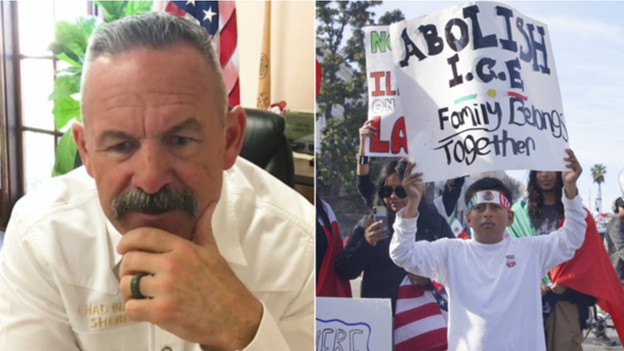 California sheriff calls Harris' statement on anti-ICE riots an ‘embarrassment’