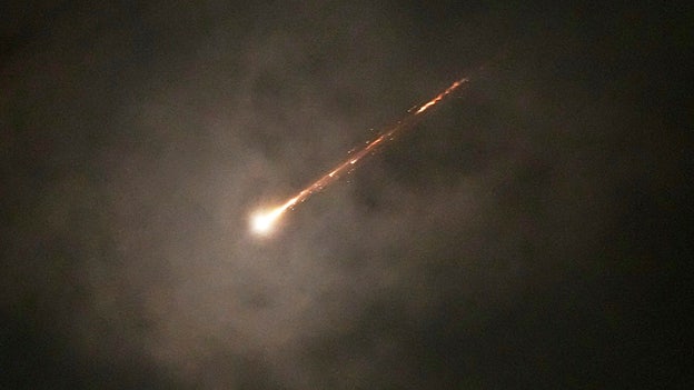 Sirens sound in Israel as Iran launches missiles