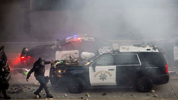 California GOP chair blames Dems for ‘lawlessness’ in Los Angeles, calls protests 'organized crime'
