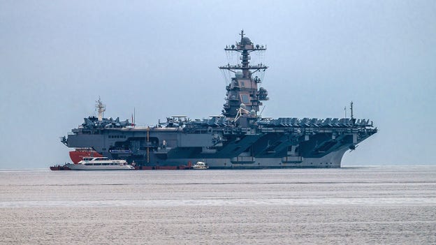 USS Gerald Ford to sail for European deployment as Israel-Iran conflict escalates