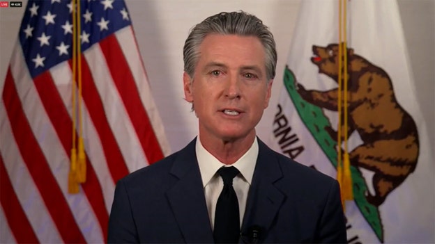 Newsom addresses Californians in tech-plagued speech targeting Trump