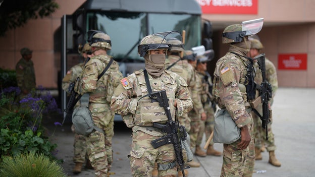 Noem says Trump won’t let ‘a repeat of 2020 happen’ as National Guard responds to LA riots