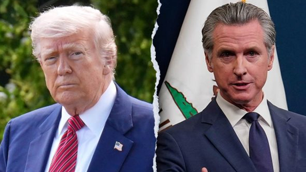 Trump issues threat over LA riots: 'If they spit, we will hit'